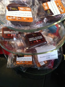 Sweets from the Earth goodies at the counter!